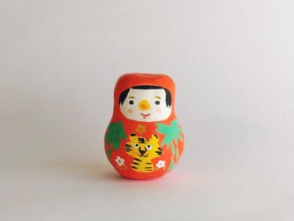 張り子　干支だるま（大）  寅の画像