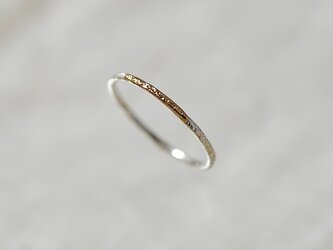 ミルキーウェイ リング【 I 】/ Milky Way Ring【 I 】 (Silver with Gold)の画像
