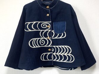 古布リメイクジャケットの画像