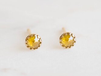 小さな願い事のピアス Marigoldの画像