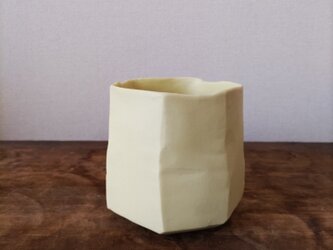 磁器　面取カップの画像