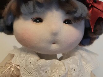 天然素材だけを使った手作り人形。お誕生、入園、入学のお祝いにも最適です❕世界にたった一つの贈り物❢の画像