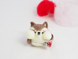 【受注製作】-母の日-まゆりすがカーネーションを贈ります。 羊毛フェルトの画像