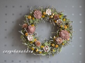 陽だまりの野花wreathの画像