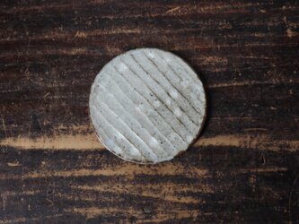 粉引き皿（面取り）の画像