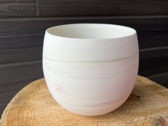 ぽってりと丸い・カフェオレボウル（磁器）の画像