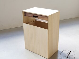 桐のゴミ箱 / ルームボックスの画像