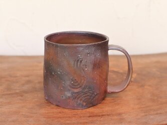 備前焼　コーヒーカップ(サンギリ)　c3-099の画像