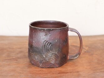 備前焼　コーヒーカップ(サンギリ)　c3-105の画像