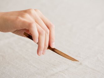 【new】煤竹の菓子切りの画像