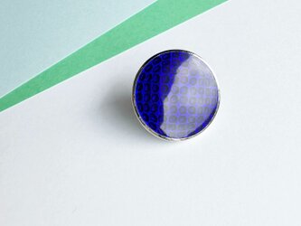 七宝焼　ゴルフマーカー【Sapphire】の画像