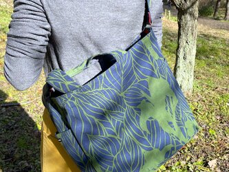 ショルダーバッグ「カンナ」希望_グリーンの画像
