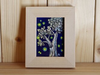 「木と星々」原画　の画像