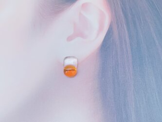 煌めくガラスピアス&イヤリングの画像