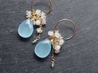 初夏の庭Ⅰ（ピアス（14kgf）／イヤリング）の画像