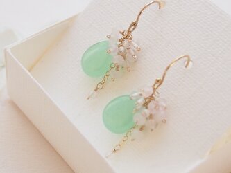 初夏の庭Ⅱ（ピアス（14kgf）／イヤリング）の画像