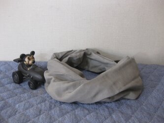 ダブルガーゼスヌード《グレージュ・一重》の画像