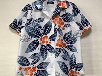 浴衣アロハシャツ　Mサイズの画像