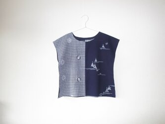 ☆浴衣ブラウス♪パッチワーク☆の画像