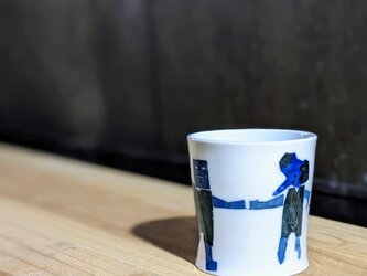 蕎麦猪口(ゾウとロボの約束)の画像