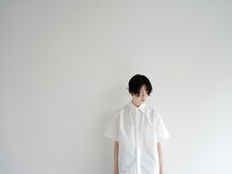ギザコットンワイドスリーブシャツ/giza88cotton/off whiteの画像
