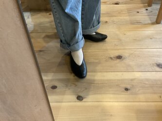 〖人気ブラック〗本革スリッポンパンプス｜痛くない・軽量・通勤OK（22.5〜26cm）