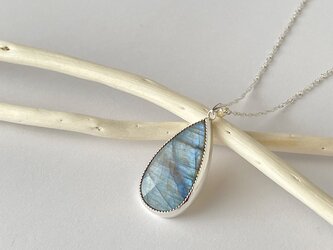 ラブラドライトのシルバーペンダント
