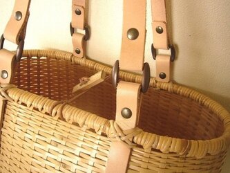 竹トートバッグ 「bamluxe tote」の画像