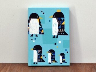 ファブリックパネル「ペンギン」の画像