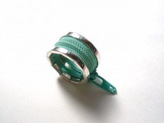 zip ring - peppermint greenの画像