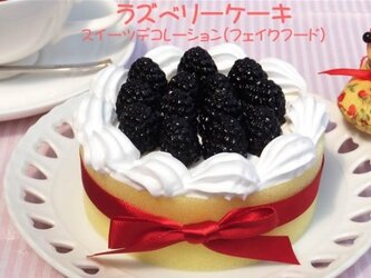 スイーツデコレーション☆ラズベリーケーキの画像