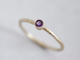 Amethyst birthstone ring [R050K10AM]の画像