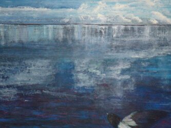 海を渡る風の画像