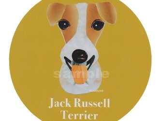 ジャック ラッセル テリア《犬種名ステッカー/小型犬》の画像