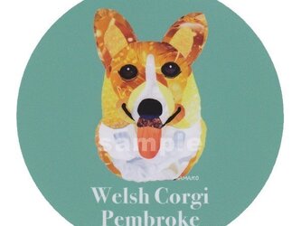 ウェルシュ コーギー ペンブローク《犬種名ステッカー/小型犬》の画像