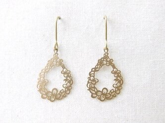 スカシドロップピアス No.644の画像