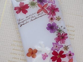 iphone６・5/5s・5c・4/4s押し花ケース【#１19】の画像