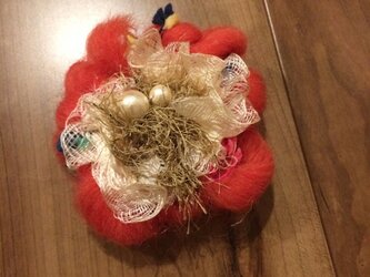 ふんわりブローチの画像