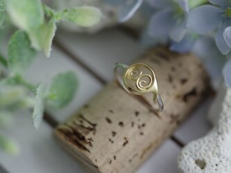 number 8 ring (K14 plating)の画像