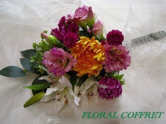 お供えの花　墓前用の画像