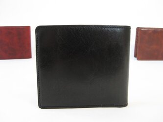 ”BASIC”アートウォレット<BLACK> ☆ラッピング無料☆ 二つ折り財布の画像