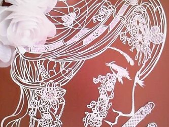 アゲ嬢アート～切り絵の世界の画像
