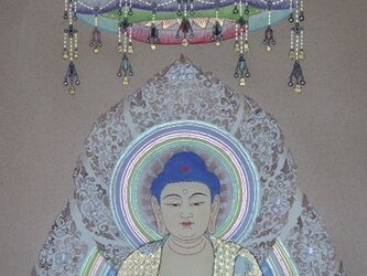 釈迦如来文殊弥勒像（A-9)の画像