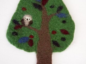 Ｐｏｔ　Ｍａｔ　木のフクロウの画像
