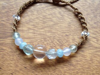 水晶×フローライト×アクアマリンの画像