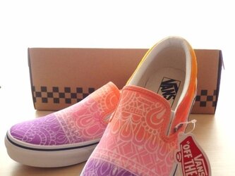VANS  手染めスニーカーの画像