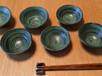 醤油皿(緑)の画像