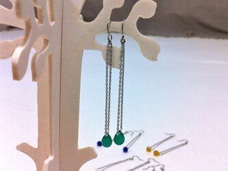 キャンディカラーポップピアス〜Green〜の画像