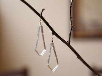 antique glass　ピアスⅡの画像