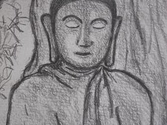 ランナーの仏さまの画像